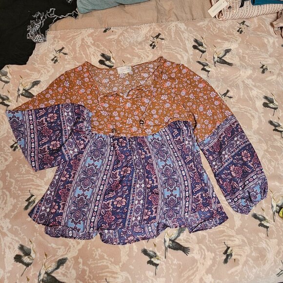 Three bird nest Jessie baby doll top - Picture 5 of 8